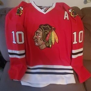Patrick Sharp Blackhawks Jersey.